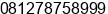 Nomor ponsel Tn. zel rizal di palembang